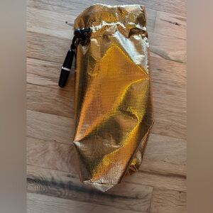 Cool Tote Gold Metallic Wine Chiller Bag